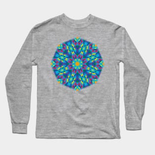 Wish Fulfillment Mandala Wish Granting Mandala Long Sleeve T-Shirt